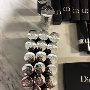 Givenchy Silver and Black Lipstick Collection